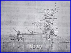 USS Lexington (CV-2) Outboard Fittings (x2) & Inboard Profile (3 Total)