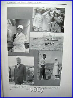 USS MARYLAND BB-46 1928 1929 Cruise Book Hoover South America Photos Roster Name