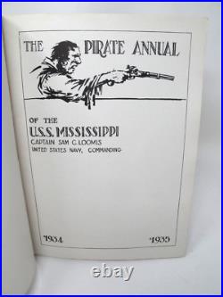 USS MISSISSIPPI BB-41 1934 1935 Cruise Book Cuba Maine Alice Faye 5 Plankowners