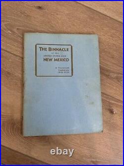 USS New Mexico (BB-40) 1938 20th Anniversary Cruise Book The Binnacle