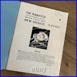 USS New Mexico (BB-40) 1938 20th Anniversary Cruise Book The Binnacle