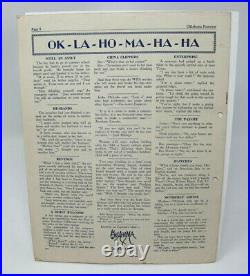 USS OKLAHOMA BB-37 June 1938 POWWOW Ship Published Newsletter Tottem I Original