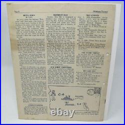 USS OKLAHOMA BB-37 May1938 POWWOW Ship Published Newsletter Tottem I Original