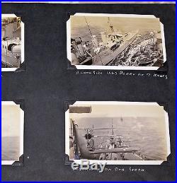USS Pennsylvania Album, USN battleship, exceptional & rare vintage photos