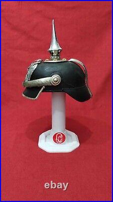 Ultra rare original Chilean Calvary Officer Pickelhaube spike helmet from 20s