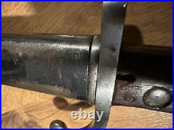 Unidentified Bayonet Czech VZ24 With Scabbard 4265 M 2200T Z With Circle