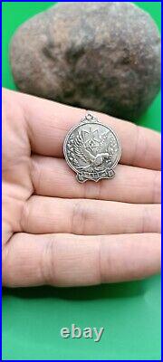 Unique original silver Army token. Ukrainian People's Army. 1920-1940. They are