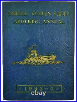 United States Fleet Navy Athletic Annual 1933 1934 History Year Book