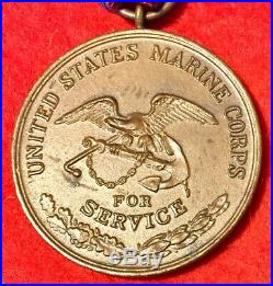 United States Marine Corps Second Haitian Campaign Medal #585 USMC wrap brooch