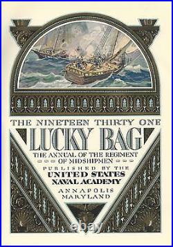 United States Naval Academy Lucky Bag Year Book Log 1931
