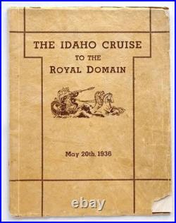 Uss Idaho Bb-42 1936 Cruise To The Royal Domain Cruise Book