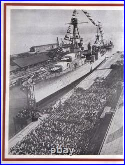 Uss Louisville Ca-28 Maiden Deployment Cruise Book Year Log 1932-46