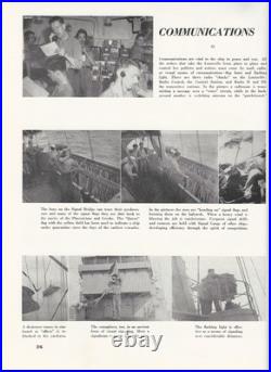Uss Louisville Ca-28 Maiden Deployment Cruise Book Year Log 1932-46
