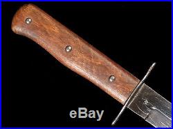 Very Nice German Trench Knife / Boot Knife Wwii