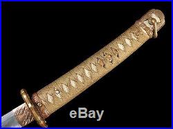 VERY NICE JAPANESE ARMY OFFICER SWORD ANTIQUE SHINTO BLADE