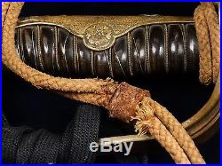 VERY NICE JAPANESE CAVALRY OFFICER SWORD WITH ACCOUTREMENT