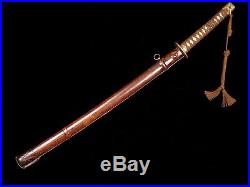 VERY NICE JAPANESE NON REGULATION NAVAL OFFICER SWORD WITH TASSEL