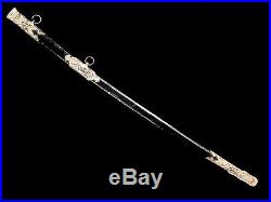 Very Nice War Time Japanese Dress Naval Officer Sword With Portepee