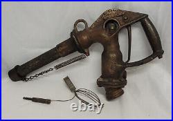 VINTAGE RARE 1930's US ARMY AIR CORPS FUEL NOZZLE BRONZE & BRASS MIOLWAUKEE