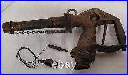 VINTAGE RARE 1930's US ARMY AIR CORPS FUEL NOZZLE BRONZE & BRASS MIOLWAUKEE
