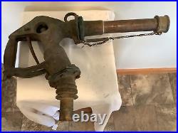 VINTAGE RARE 1930's US ARMY AIR CORPS FUEL NOZZLE BRONZE & BRASS OPW CIN O 616 G
