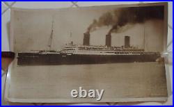 VTG 1919 Post WWI Military PHOTO PrintU. S. S. IMPERATORSecond LARGEST Ship