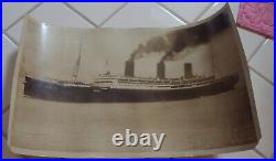 VTG 1919 Post WWI Military PHOTO PrintU. S. S. IMPERATORSecond LARGEST Ship