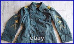 VTG Swiss Army Overcoat Wool Military 1922, size M, original, used, Switzerland