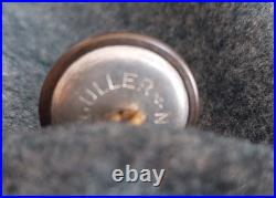 VTG Swiss Army Overcoat Wool Military 1922, size M, original, used, Switzerland