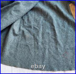 VTG Swiss Army Overcoat Wool Military 1922, size M, original, used, Switzerland