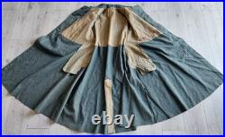 VTG Swiss Army Overcoat Wool Military 1922, size M, original, used, Switzerland