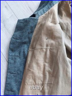 VTG Swiss Army Overcoat Wool Military 1922, size M, original, used, Switzerland