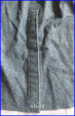 VTG Swiss Army Overcoat Wool Military 1922, size M, original, used, Switzerland