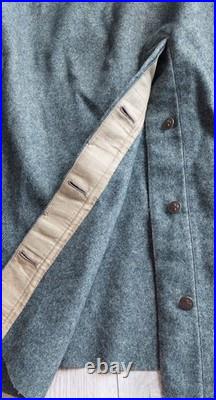 VTG Swiss Army Overcoat Wool Military 1922, size M, original, used, Switzerland