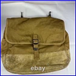 VTG WWI US Army 38th Infantry Machine Gun Officer Canvas Map Dispatch Bag