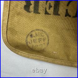 VTG WWI US Army 38th Infantry Machine Gun Officer Canvas Map Dispatch Bag