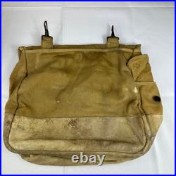 VTG WWI US Army 38th Infantry Machine Gun Officer Canvas Map Dispatch Bag