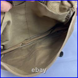 VTG WWI US Army 38th Infantry Machine Gun Officer Canvas Map Dispatch Bag