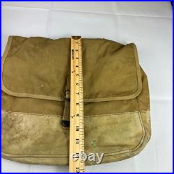 VTG WWI US Army 38th Infantry Machine Gun Officer Canvas Map Dispatch Bag
