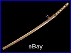 Very Nice Japanese Army Officer Gunto Sword Antique Blade