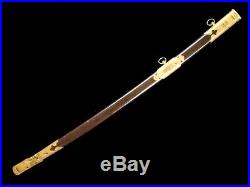 Very Nice Japanese Naval Officer D-guard Sword Pattern 1883 With Knot