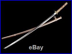 Very Nice Rare Japanese Army Officer Shin Gunto Sword Lightweight Variation
