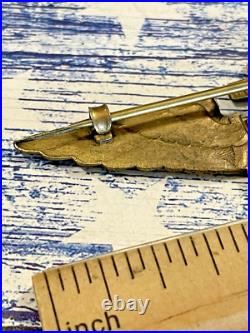 Very Rare 1920's White Co. Made U. S. Navy Naval Aviator Pilot Wing Wings Badge