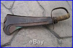 Victor Tool Co. WW2 Era Woodsman's Pal Machete Knife Tool With Original Sheath