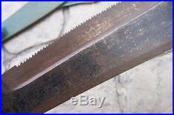 Victor Tool Co. WW2 Era Woodsman's Pal Machete Knife Tool With Original Sheath