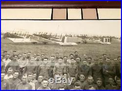 Vintage 1921 US Army 1st Bombing Wing Panoramic Photograph Langley Field VA WWI