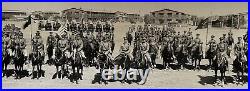 Vintage 1924 Panoramic Photo Fort Sam Houston Texas 15th Field Artillery Ft 47