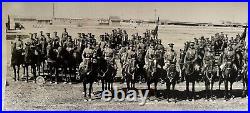 Vintage 1924 Panoramic Photo Fort Sam Houston Texas 15th Field Artillery Ft 47