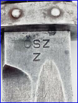 Vintage 1926-1932 Czech CSZ Mauser Bayonet Z mark With Metal Scabbard