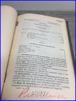 Vintage 1926 training regulations cavalry, infantry, animals Army War Department
